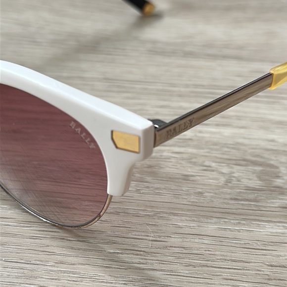 Bally cream and rose pink sunglasses - Picture 6 of 8